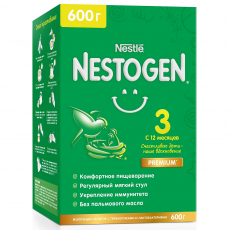 Нестожен(Nestle) Премиум 3 смесь сухая 6м+ 600г пребиот