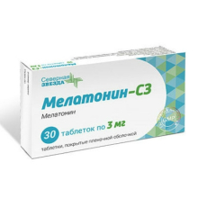 Мелатонин-СЗ таб ппо 3мг №30