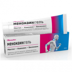 Менокаин гель с охлаждающим и отвлекающим эффектом 50мл