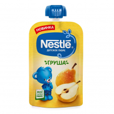 Нестле(Nestle) пюре груша 90г пауч