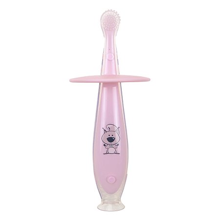 Бэбионо зубная щеточка безопасная розовая ,голубая 12мес+ 551/01 BABYONO