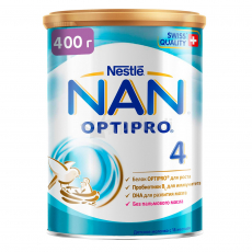 Нестле(Nestle) НАН Оптипро 4 смесь молочная 400г