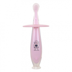 Бэбионо зубная щеточка безопасная розовая ,голубая 12мес+ 551/01 BABYONO