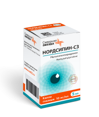Нордсипин СЗ капли глазн 1% 5мл №1