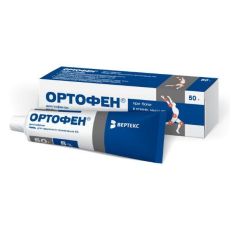 Ортофен гель д/наружн примен 5% 50г