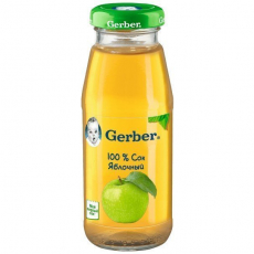 Гербер (GERBER) сок яблочный 175мл
