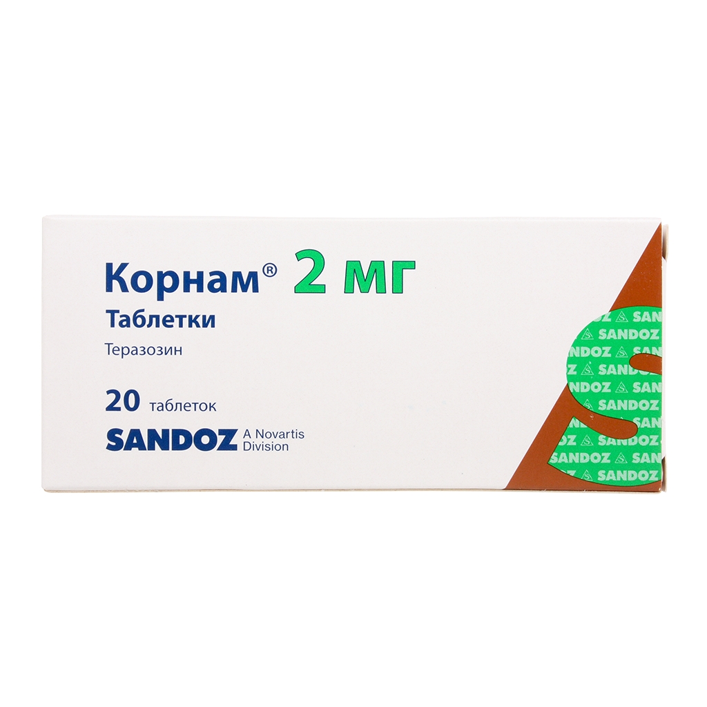 Корнам таб 2мг №20