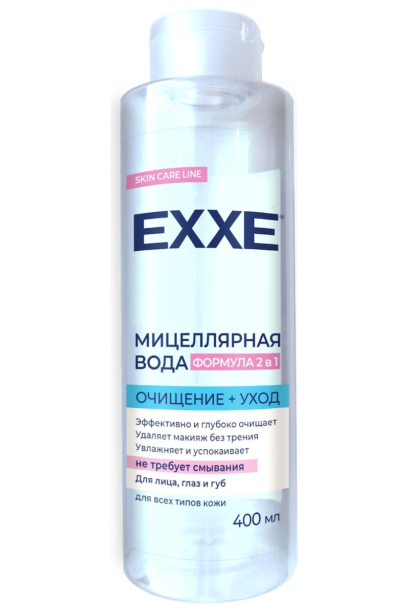 Эксе(EXXE) Мицеллярная вода Очищение+уход 400мл