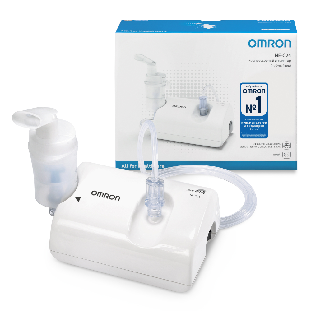 ОМРОН ингалятор компрессорный NE-C24-RU