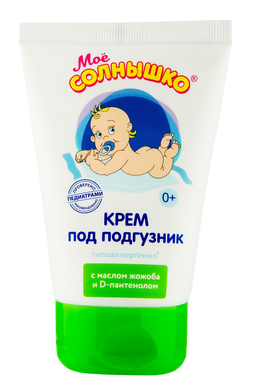 Мое Солнышко крем детский 100мл под подгузник