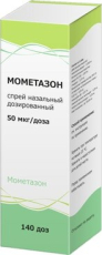 Мометазон спрей наз доз 50мкг/доз 140ДОЗ 17,5г