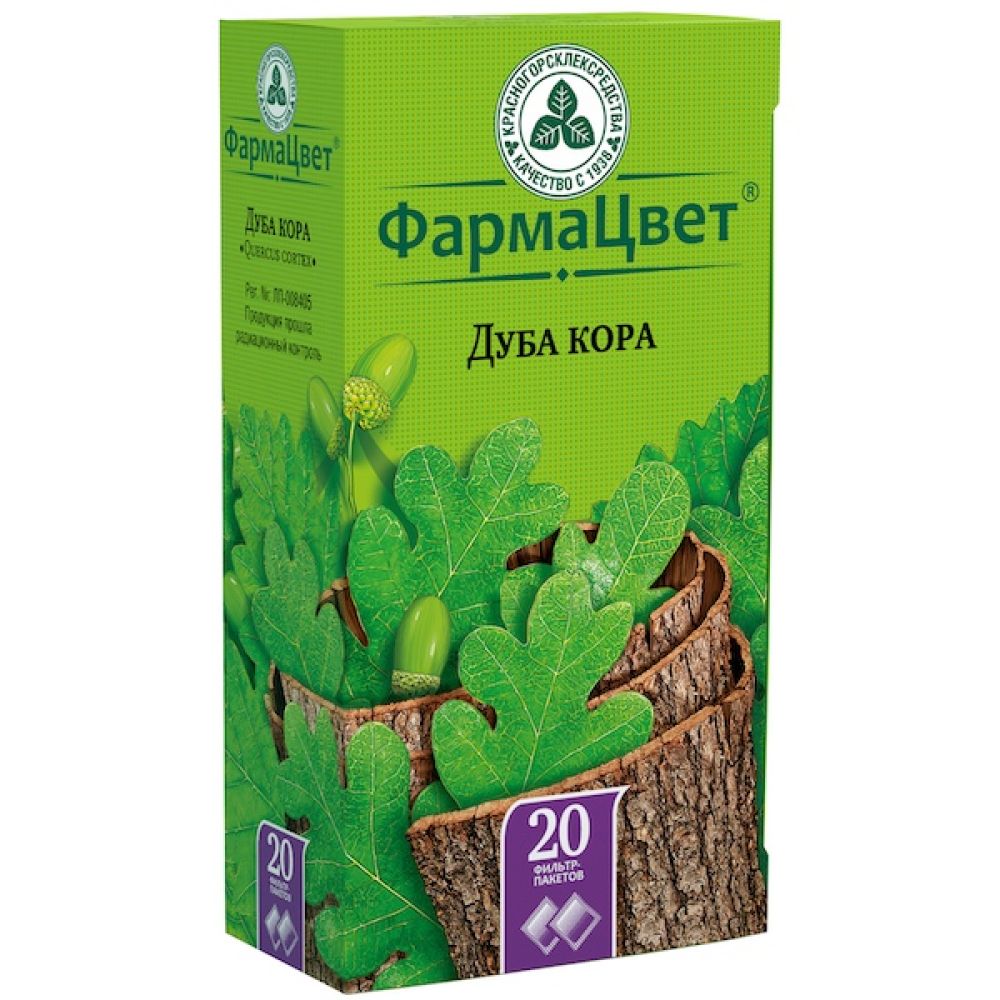 Дуб кора 1,5г №20 ф/п