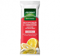 Батончик Биослимка протеиновый Йогурт/Лимон 40г