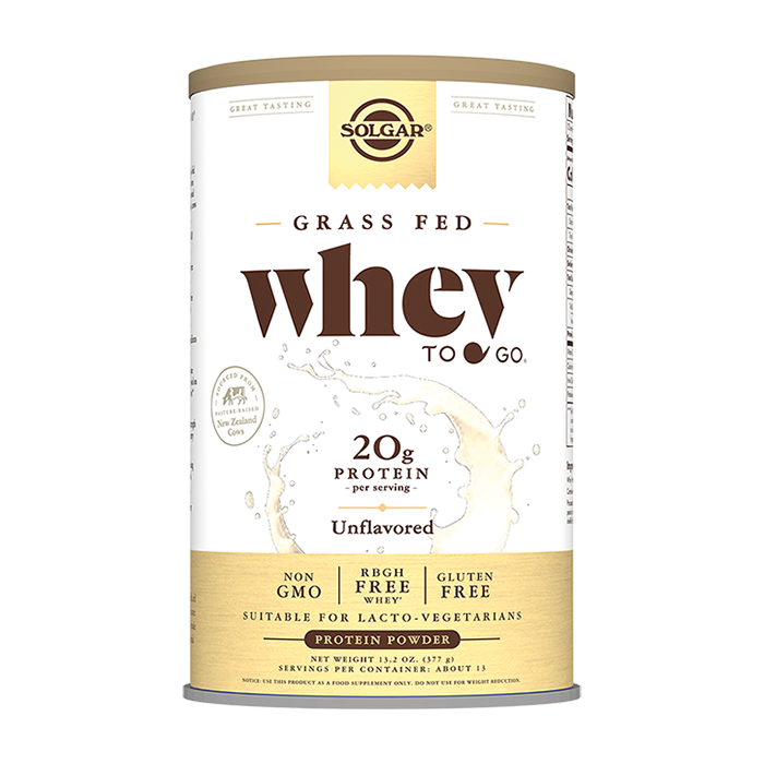 Солгар Белковая сыворотка Вэй ту гоу без ароматизатора пор 377 г