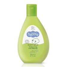 Молочко для тела детское Body Milk Bebble 0+ 200 мл