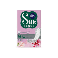 Ола(Ola) Silk Sense LIGHT прокладки ежедневные тонкие стринг-мультиформ аромат Белый пион №60