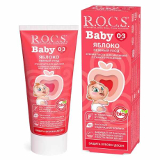 Рокс з/паста Беби д/малышей Нежный уход Яблоко 0-3лет 45г