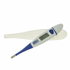 Амрус термометр медицинский цифровой с гибким наконечником, влагостойкий, с увеличенным дисплеем AMDT-11