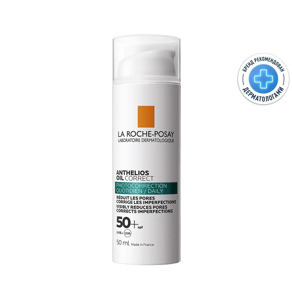 Ля Рош Позе Антгелиос  гель-крем д/жирной,проблемной и склонной к акне 50мл SPF 50+