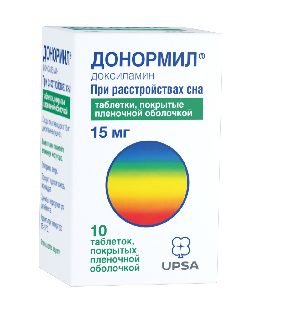 Донормил таб ппо 15мг №10