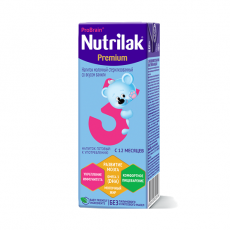 Нутрилак(Nutrilak) Премиум 3 напиток молоч стерил со вкусом ванили 200г тетрапак