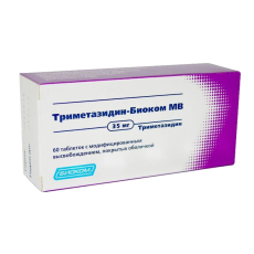 Триметазидин-Биоком МВ таб модиф высвоб 35мг №60