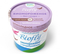 БиоМороженое Биофлай Горький шоколад на фруктозе 45г бум стак арт.7