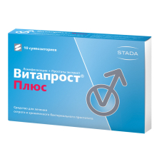 Витапрост Плюс супп рект №10