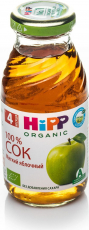 Хипп(HIPP) сок яблочный восстановлен мягкий 200мл