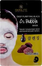 Скинлайт(SKINLITE) маска черная пузырьковая вулканический пепел 20,0 SL-291