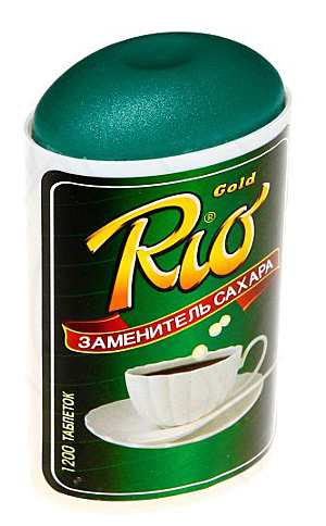 Рио Голд (заменитель сахара), тбл №1200