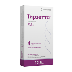 Тирзетта р-р д/п/к введ 12,5мг/0,5мл шпр д/автомат инжект №4
