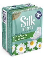 Ола(Ola) Silk Sense ULTRA NORMAL прокладки ультратонкие аромат Ромашка №10