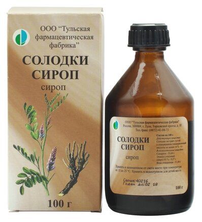 Солодка сироп 100мл