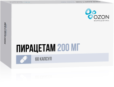 Пирацетам капс 200мг №60