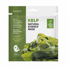 Киоко маска д/лица тканевая питательная морские водоросли/витамин Е N1