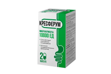 Кресферум (Консумед) микроферменты 10000ЕД капс №20