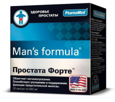 МенС Формула Простата Форте капс 640мг №30