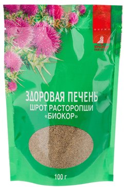 Расторопша Биокор шрот 100г