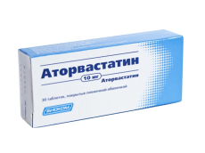 Аторвастатин-Акос таб ппо 10мг №30