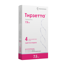 Тирзетта р-р д/п/к введ 7,5мг/0,5мл шпр д/автомат инжект №4