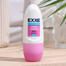 Эксе(EXXE) Антиперспирант Защита и свежесть розовый sensitive 50мл ролик