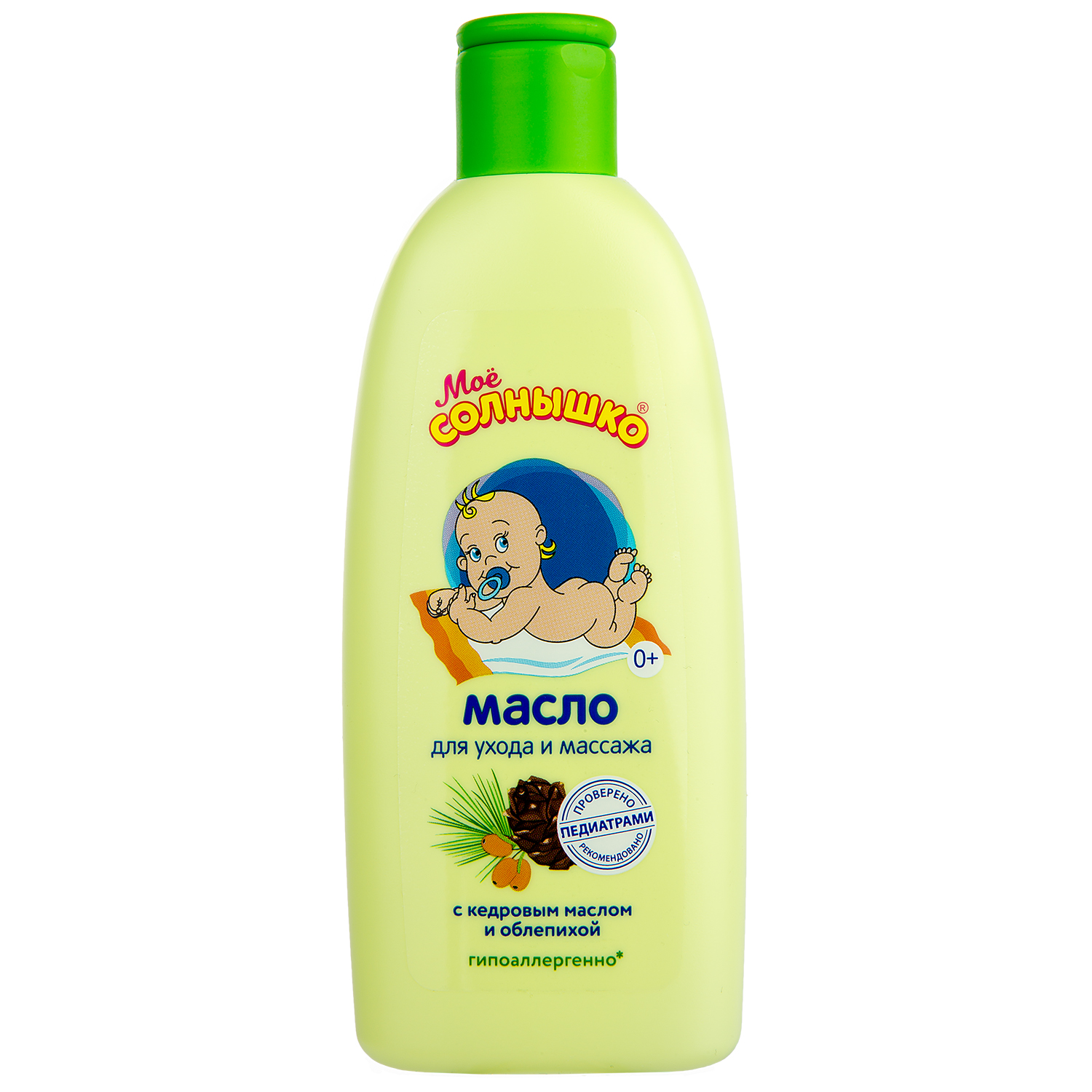 Мое Солнышко масло, 200мл д/массажа с рождения