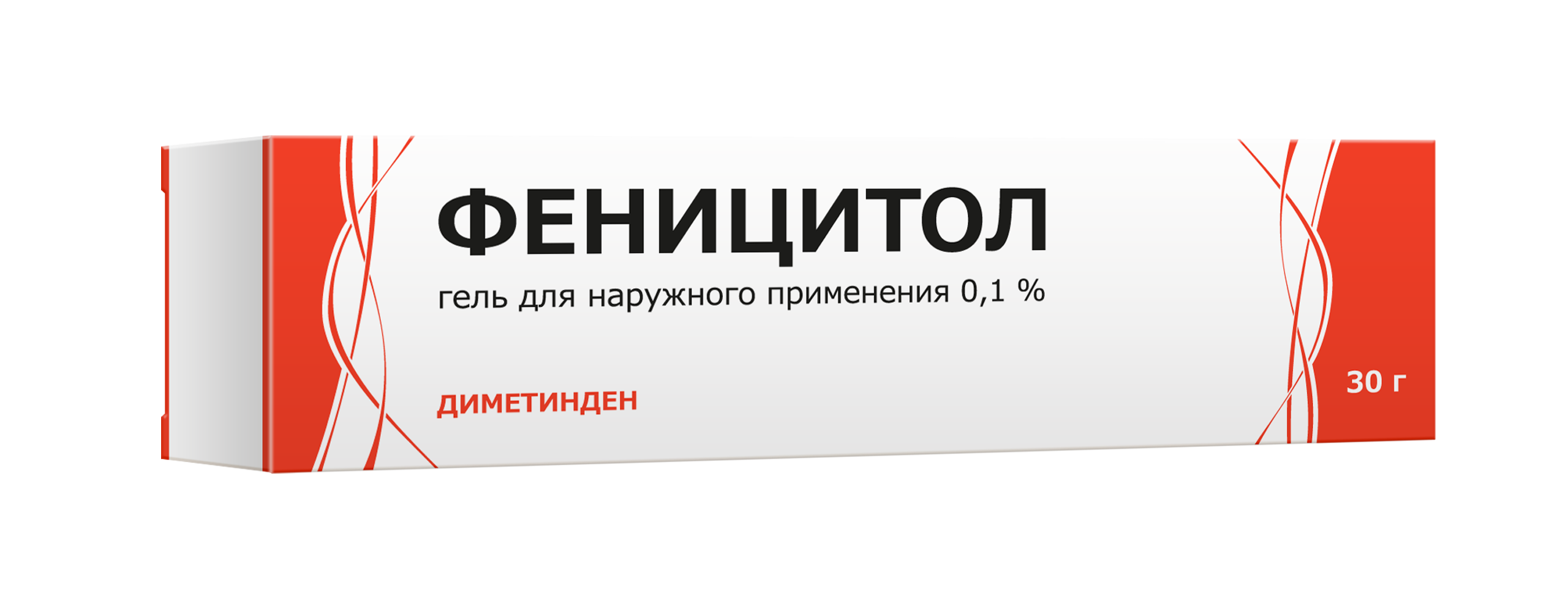 Феницитол(диметинден) гель д/наружн примен 30г