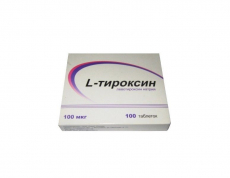 Л-Тироксин таб 100мкг №100