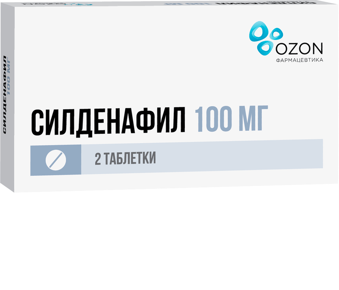 Силденафил таб ппо 100мг №2