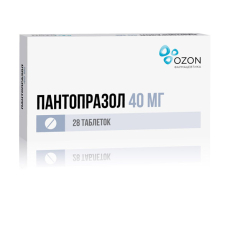 Пантопразол таб ппо кишечнораств 40мг №28