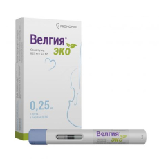 Велгия Эко р-р д/п/к введ 0,00025мг/доз автоинжект 0,5мл №4