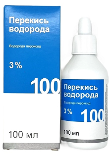 Перекись Водорода р-р д/наруж и местн примен 3% фл 100мл №1