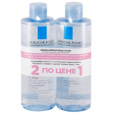 Ля Рош Позе Ультра промо набор вода мицелляр 400мл д/чувст кожи и склонной к аллергии №2 (по цене одной)